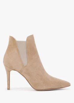 Hot DANIEL Adril Beige Suede Ankle Boots