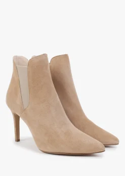 Hot DANIEL Adril Beige Suede Ankle Boots