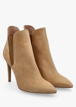 Outlet DANIEL Adril Beige Suede Ankle Boots