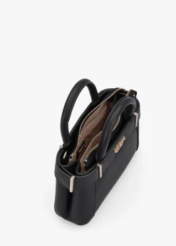 Sale GUESS Anadela Mini Black Satchel Bag