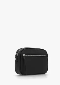 New VIVIENNE WESTWOOD Anna Injected Orb Black Smooth Leather Camera Bag