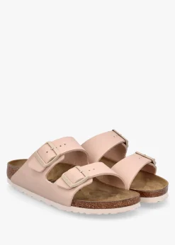 Outlet BIRKENSTOCK Arizona Birko-Flor New Beige Two Bar Mules