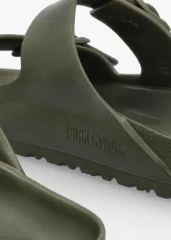 Hot BIRKENSTOCK Arizona EVA Khaki Two Bar Mules