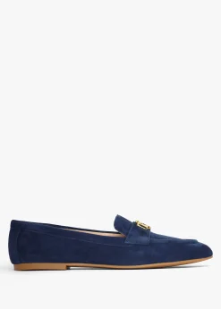 Clearance LAUREN RALPH LAUREN Averi III Navy Suede Loafers