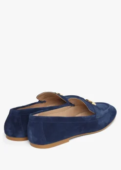 Clearance LAUREN RALPH LAUREN Averi III Navy Suede Loafers