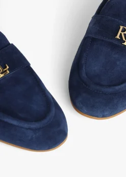 Clearance LAUREN RALPH LAUREN Averi III Navy Suede Loafers