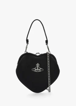 Hot VIVIENNE WESTWOOD Belle Black Heart Frame Cross-Body Bag
