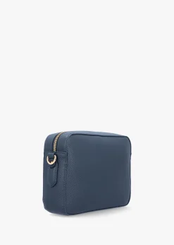 Fashion VALENTINO BAGS Brixton II Blu Pebbled Camera Bag