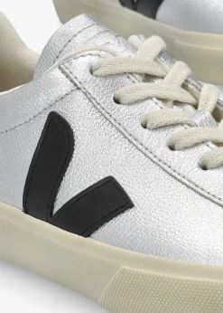Online VEJA Campo Leather Silver Black Trainers