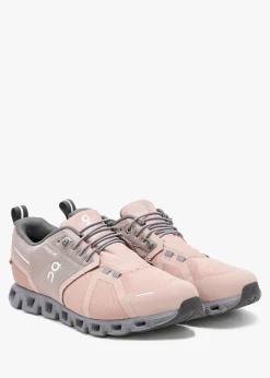 Clearance ON RUNNING Cloud 5 Waterproof Rose Fossil Trainers