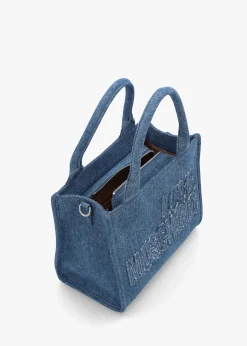 Clearance LOVE MOSCHINO Denim Blue Tote Bag
