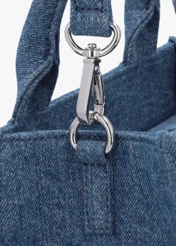 Clearance LOVE MOSCHINO Denim Blue Tote Bag