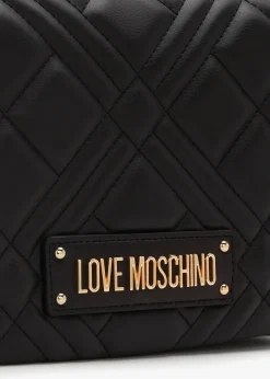 Online LOVE MOSCHINO Diamond Quilt III Nero Shoulder Bag