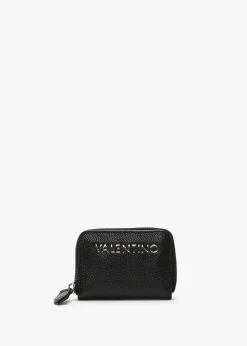 Clearance VALENTINO BAGS Divina Black Pebbled Coin Purse