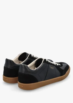 Sale COACH Ellis Black Leather & Suede Trainers