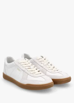 Sale COACH Ellis Optic White Leather & Suede Trainers