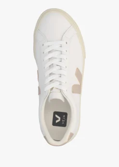 Hot VEJA Esplar Logo Leather Extra White Platine Trainers