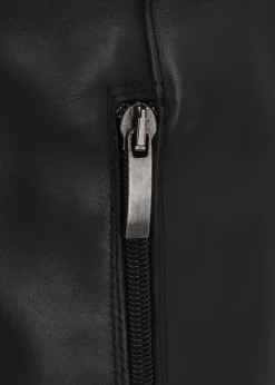 Best DANIEL Giselle Black Leather Over The Knee Boots