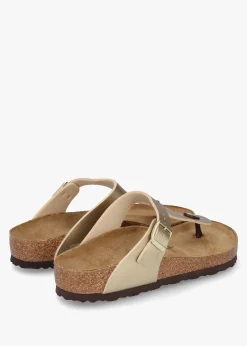 Online BIRKENSTOCK Gizeh Gold Birko-Flor Sandals