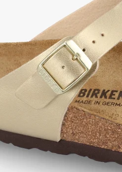 Online BIRKENSTOCK Gizeh Gold Birko-Flor Sandals