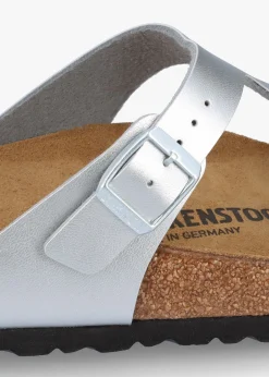 Hot BIRKENSTOCK Gizeh Silver Birko-Flor Sandals