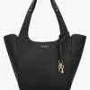 Discount GUESS Helina Black Tote Bag