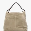 Clearance DANIEL Inhobo Beige Suede Slouchy Hobo Bag