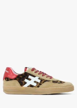 Online ANOTHER TREND Leopard Suede & Calf Hair Trainers