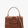 Outlet VISONA Linda California Caramello Leather Shoulder Bag