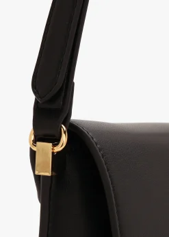 Outlet LOVE MOSCHINO Logo Daily Nero Shoulder Bag