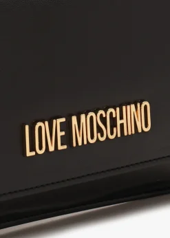 Outlet LOVE MOSCHINO Logo Daily Nero Shoulder Bag
