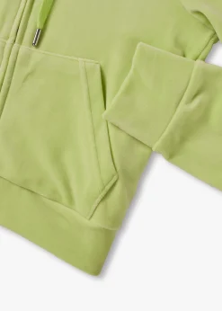 Sale JUICY COUTURE Madison Butterfly Velour Diamante Zip Hoodie