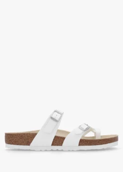 Online BIRKENSTOCK Mayari White Birko-Flor Thong Sandals
