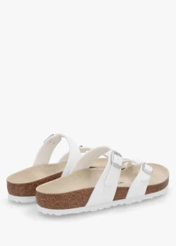 Online BIRKENSTOCK Mayari White Birko-Flor Thong Sandals