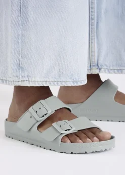 Clearance BIRKENSTOCK Men's Arizona EVA Pure Sage Two Bar Mules