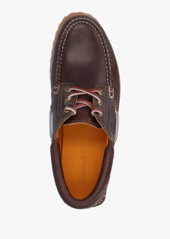 Sale TIMBERLAND Men’s Authentic Brown Leather Boat Shoes