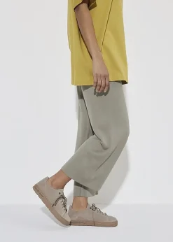 New BIRKENSTOCK Men's Bend Low Gray Taupe Nubuck Leather Trainers