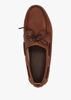 Sale TIMBERLAND Men’s Classic Lace Up Medium Brown Nubuck Leather Boat Shoes