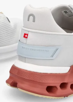 New ON RUNNING Men’s Cloudnova Flux Undyed White Auburn Trainers