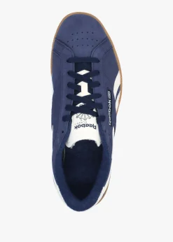 Fashion REEBOK Men's Club C Grounds Vector Navy Chalk Gum Suede Tennis Trainers