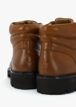 Online OLIVER SWEENEY Men’s Helford Dark Tan Leather Hiker Boots