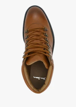 Online OLIVER SWEENEY Men’s Helford Dark Tan Leather Hiker Boots