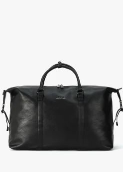 Fashion VALENTINO BAGS Men’s Infinity Nero Pebbled PU Duffle Bag