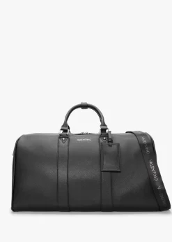 Best VALENTINO BAGS Men’s Marnier Black Duffer Weekend Bag