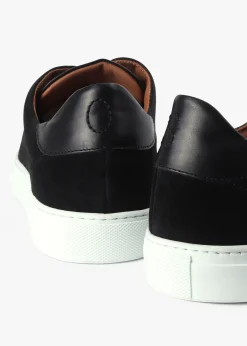 Sale OLIVER SWEENEY Men’s Ossos Black Suede Trainers