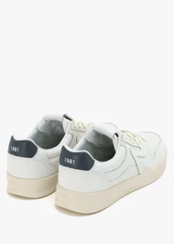 Fashion REPLAY Men’s Oyzone Action White Leather Trainers