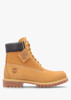 Clearance TIMBERLAND Men’s Premium 6 Inch Yellow Black Waterproof Boots
