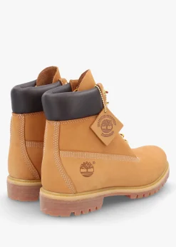 Clearance TIMBERLAND Men’s Premium 6 Inch Yellow Black Waterproof Boots