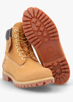 Clearance TIMBERLAND Men’s Premium 6 Inch Yellow Black Waterproof Boots