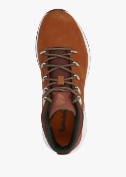 New TIMBERLAND Men’s Sprint Trekker Lace Up Rust Nubuck Mid Top Trainers